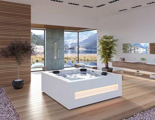 Bañera Jacuzzi Portable Redonda